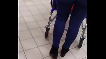 Preview 4 of Masturbate With Brinjal - Beautiful walk ass at store