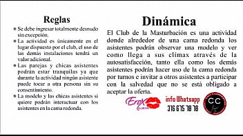 Preview 4 of Julia Japanse Boobs - Club de la Masturbaci&oacute_n 3 con Johanna Gonzalez