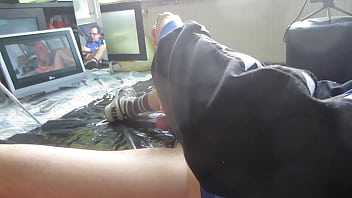 Preview 1 of Insaata Sikti - Cum blauw hummel pov