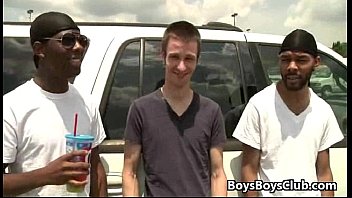 Preview 3 of Fingering His Ass And Jerks Dick - Gay Nasty Cock Suck And Fuck from Blacks On Boys 04