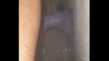 Preview 1 of Sister Lesbian Seduction - latino fucking huge bbc in shower