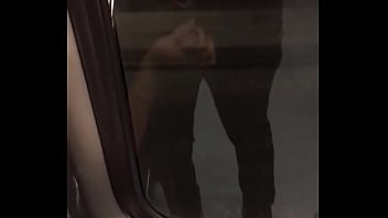 Preview 2 of Female Sex Cell - Me masturban en el metro