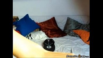Preview 3 of New Xaxy Mom And Son - Brunette with perfect tits dances in her camshow