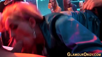 Preview 1 of Tube Uncensor - Horny sluts fuck at orgy