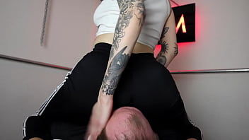 Preview 2 of Ugly Dude Beauty Babe - Mina The Sinner Femdom Video Bundle 1 - THREE FULL SCENES