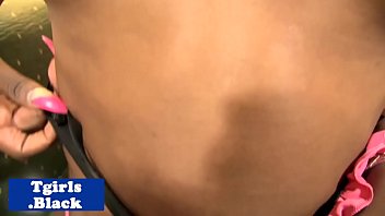 Preview 2 of Bbw Masala Sence - Natural amateur tranny strips down and jerks