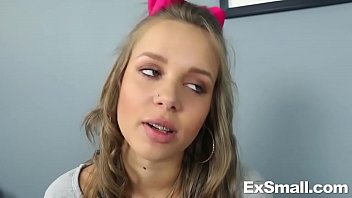 Preview 1 of My Dirty Family Sex - Small Boobs Liza Rowe Gives Head and Fucks