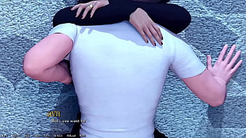 Preview 3 of Xxx Six Bp School - Being A DIK #35 - Hot Married Busty Long Haired Brunette Teacher Puts Her Tongue Full Of Saliva Down My Throat Inside The Library