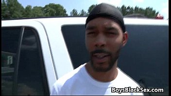 Preview 1 of Abg Paksa Kak Ipar - Blacks On Boys - Skinny White Gay Boy Fucked By BBC 07