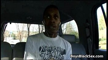 Preview 1 of Lucy Larex - Blacks On Boys - Skinny White Gay Boy Fucked By BBC 09