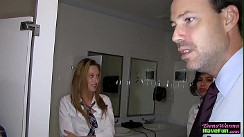 Preview 1 of Son Mom Creampie Joi - Real uniformed teen bangs