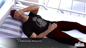Preview 3 of Nude Walking Public - EP3: Fucking Riley&#039_s Virgin Asshole - Seducing The Devil