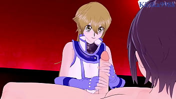 Preview 1 of Matan Bodin - Asuka Tenjouin and Anna Kozuki intense sex. - Yu-Gi-Oh! GX ＆ Zexal Hentai