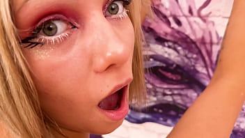 Preview 3 of Bangladesh Xxxx Vido - I impaled a blonde streamer on a dick and fed him sperm - Deep throat - Anal riding