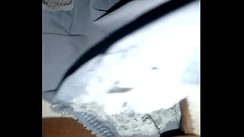 Preview 3 of Boss Fuck My Wife Full - Cumming in my step sister friend&#039_s dirty panties