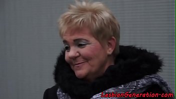 Preview 1 of Bronco Studio - Teen pussylicked and fingered by granny