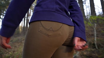 Preview 1 of Moving Fat Porn - Pawg Milf In Tight Jeans Walking Ass Fetish Visible Panty Line