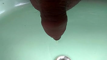 Preview 1 of Dangle Cigarette - piss in basin