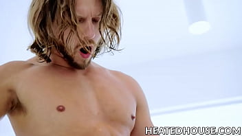 Preview 2 of Parn Perkosa - A hot shower sex is what these two horny hunks need