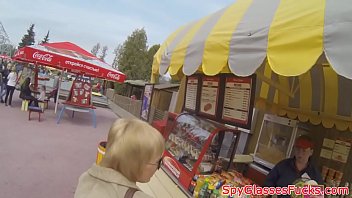 Preview 2 of American Xxx Movies - Eurobabe pov banged on spycam