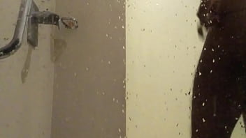 Preview 1 of Horny Thick Nipples - Indian Telugu straight guy spy shower gay