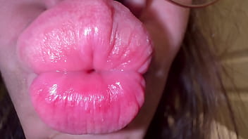 Preview 2 of Kiki Tied - Dommylips beautiful dicksucking lips kissin you