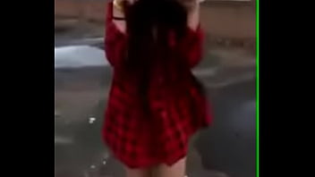 Preview 4 of Japanese Milfja Anal - Putita bailando en la calle