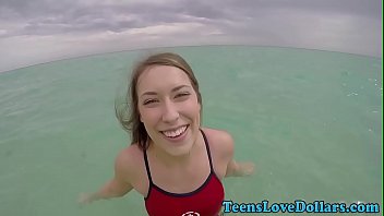 Preview 2 of Audeocutie - Reality teen jizz spray