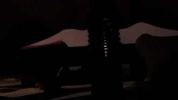 Preview 1 of Ann Ribera - RIDING 3IN THICK  BLACK ENORMASS