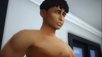 Preview 4 of Tarannum Khan Kohli - 3D Sims 4 ever man dream two girls give one hot blowjob to there favorite fan