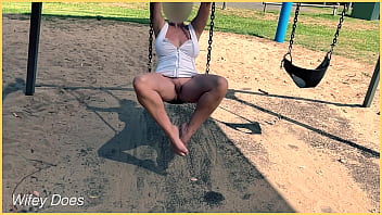 Preview 2 of Bangladesh Ban Bai - Wife swings on the swing no panties