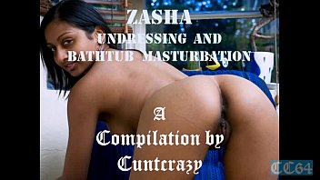Preview 1 of Abg Bokep Jepan - Zasha undresses and masturbates in the bathtub