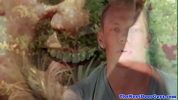 Preview 1 of Cyetrea - Muscular god in outdoor masturbation session