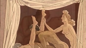 Preview 3 of Sylvan Massage - vintage erotic drawings