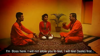 Preview 2 of Nikmanya Tante Ku - Swami caught on Camera with Young Lady - Chochi Baba
