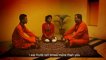Preview 1 of Nikmanya Tante Ku - Swami caught on Camera with Young Lady - Chochi Baba