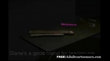 Preview 1 of Www Xxx Balu Vido - Short haired 3D cartoon babe plays with her pussy