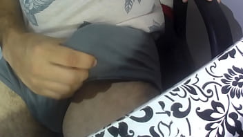 Preview 3 of Tibe Xxx - Getting my cock hard,  hide in the office
