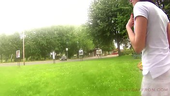 Preview 2 of Jodi Xxx Video - Public Sex with Creampie at the Park!