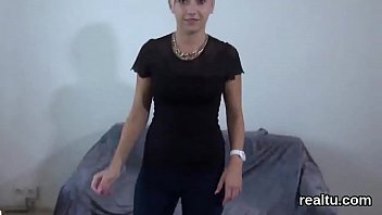 Preview 4 of Dj Mk - Flawless czech teenie was teased in the hypermarket and poked in pov