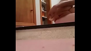 Preview 4 of Desk Chubby Anal - Dildo deep in my phat pussy