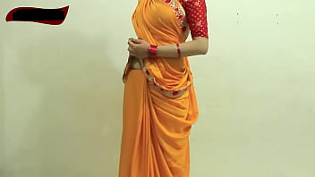 Preview 4 of Top Noobs - Sexy Girl Saree Tutorial