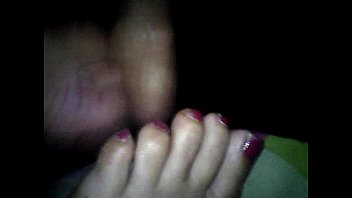 Preview 3 of Rina Java - paja nocturna en pies d.