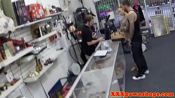 Preview 1 of Omg Big Pussy - Curvy pawnshop amateur pounded by manager