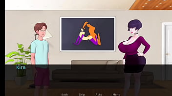 Preview 3 of Japan Dorasi Panjang - SexNote Cap 38 - Follando Con La Madrastra De Mi Amigo En El Sofa Y Con Mi Terapeuta