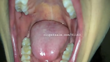 Preview 1 of Wild Lesbian Cats - Mouth Fetish - Annie Arbor Mouth Video 1