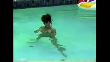 Preview 1 of Indian Actres Amazing - Daphne Franks Swimming in the pool bitch