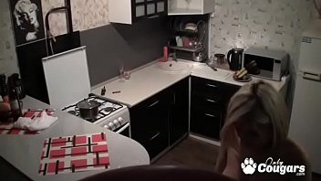Preview 1 of Chut Boold Sex Hd Japan - Housewife Caught Cooking Naked On Hidden Camera