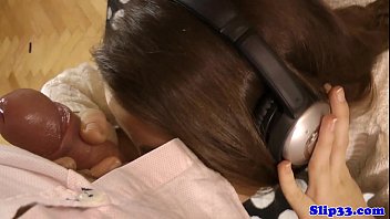 Preview 4 of Gym Instructor Licking Boobs - Casted stunning eurobabe gives geriatric head