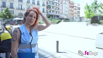 Preview 1 of Son Bottommoza - FAKings&#039_ SEXY SURVEY! Dirty Spanish babe teases and tests guys in Madrid